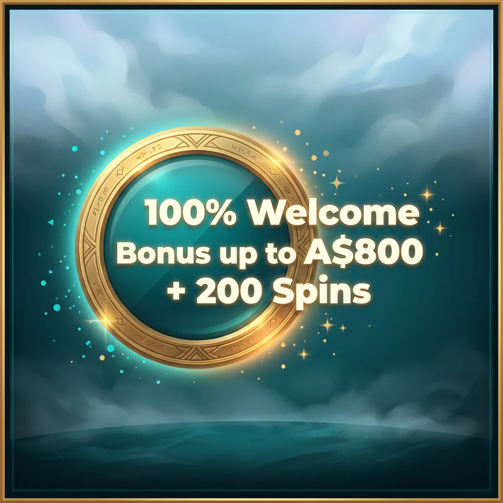 100% Welcome Bonus up to A$800 + 200 Spins 100% Welcome Bonus up to A$800 + 200 Spins